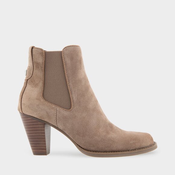 FREE SHIPPING - Unworn - Aerosoles Lido - Genuine Suede Ankle Boot / Bootie - Picture 1 of 1